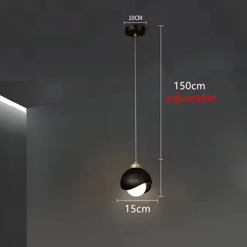Glass Ball Pendant Light