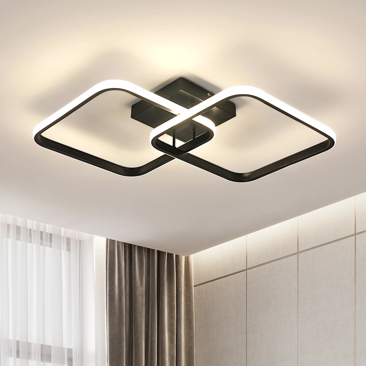 Modern Square LED Ceiling Lamp