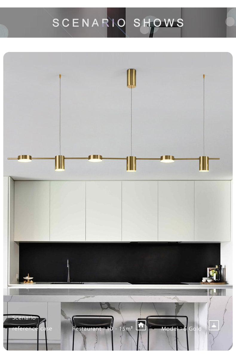 Modern LED Dining Chandelier