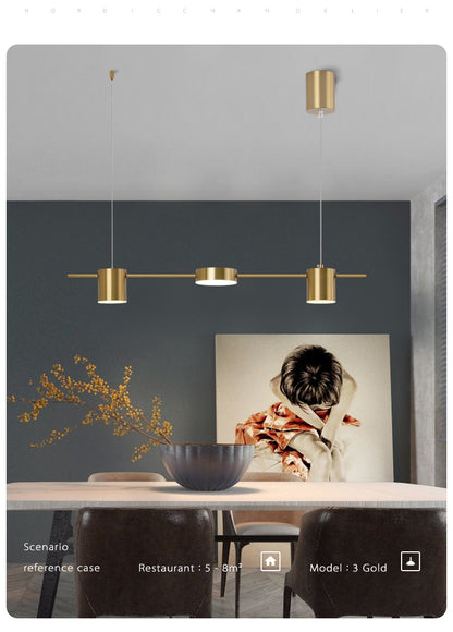 Modern LED Dining Chandelier