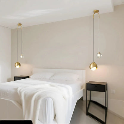 Glass Ball Pendant Light