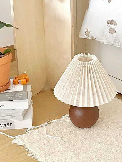 Nordic Pleated Fabric Table Lamp