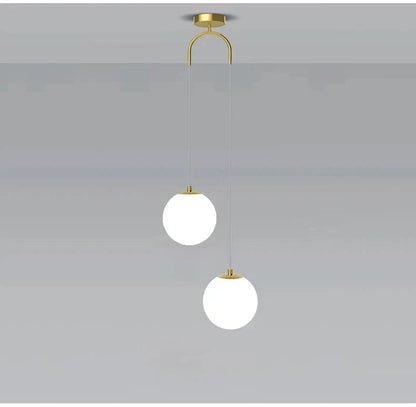 Glass Ball Pendant Light