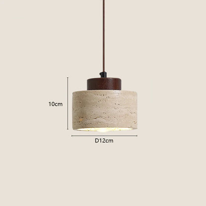 Japanese Wabi-Sabi Cave Stone Pendant