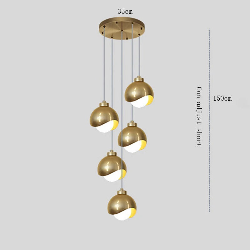 Glass Ball Pendant Light