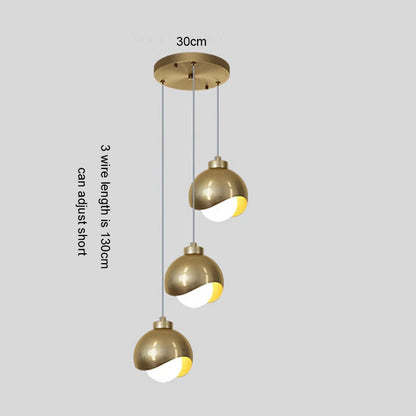 Glass Ball Pendant Light
