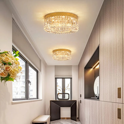 Luxury Gold Crystal LED Chandelier