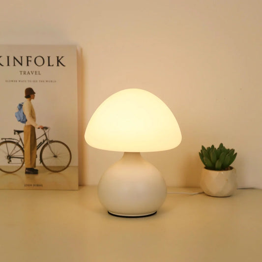 Modern Dimmable Mushroom Desk Lamp