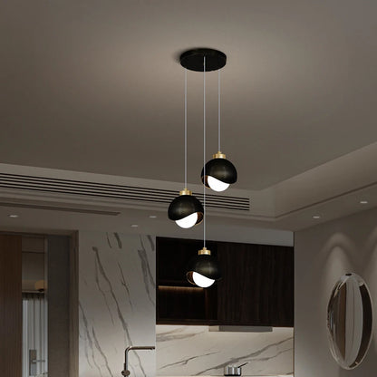 Glass Ball Pendant Light
