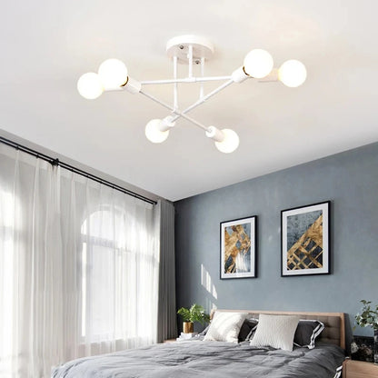 Nordic Black & Gold Minimalist Chandelier
