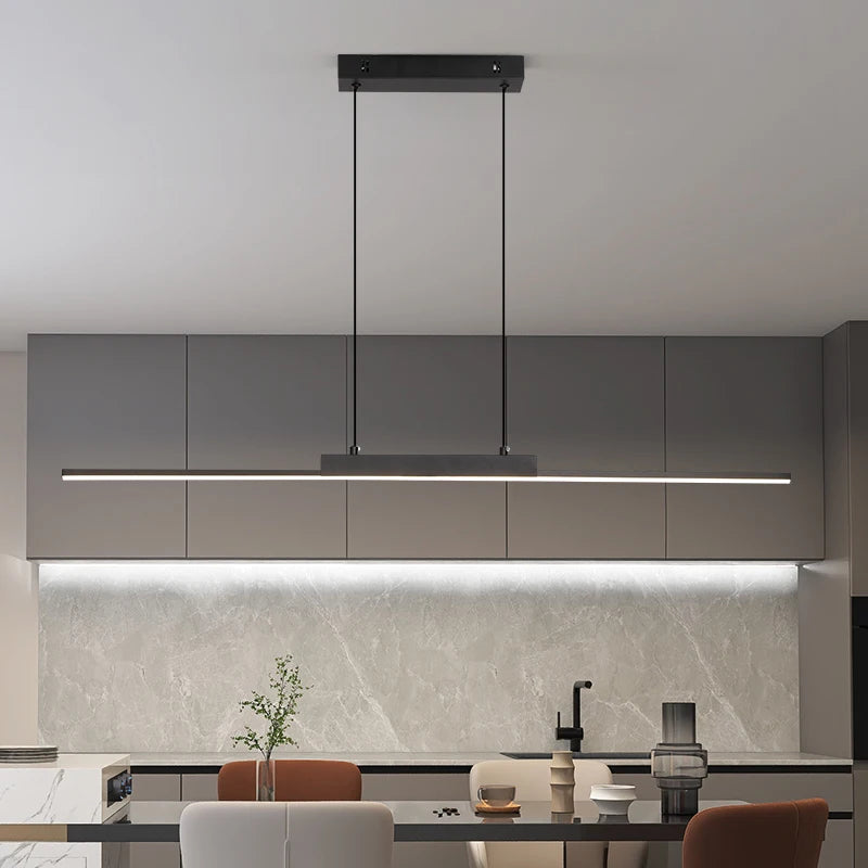 Modern Linear LED Pendant Light