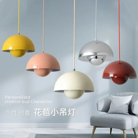 Nordic Flower Bud Pendant Light (23cm)