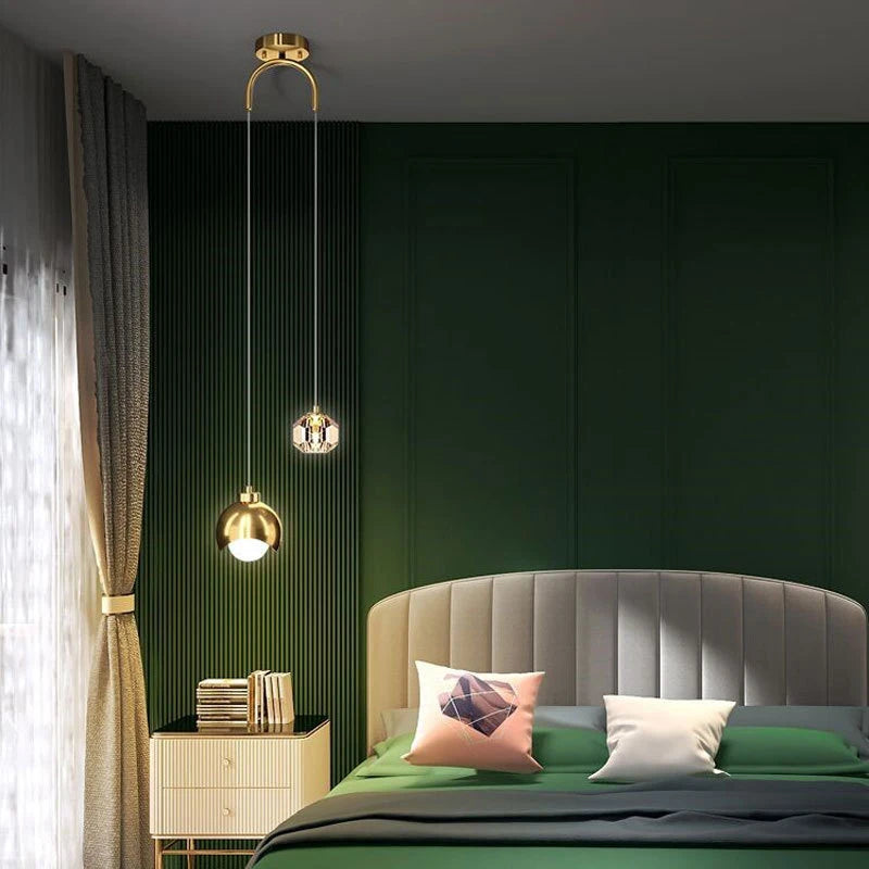 Glass Ball Pendant Light