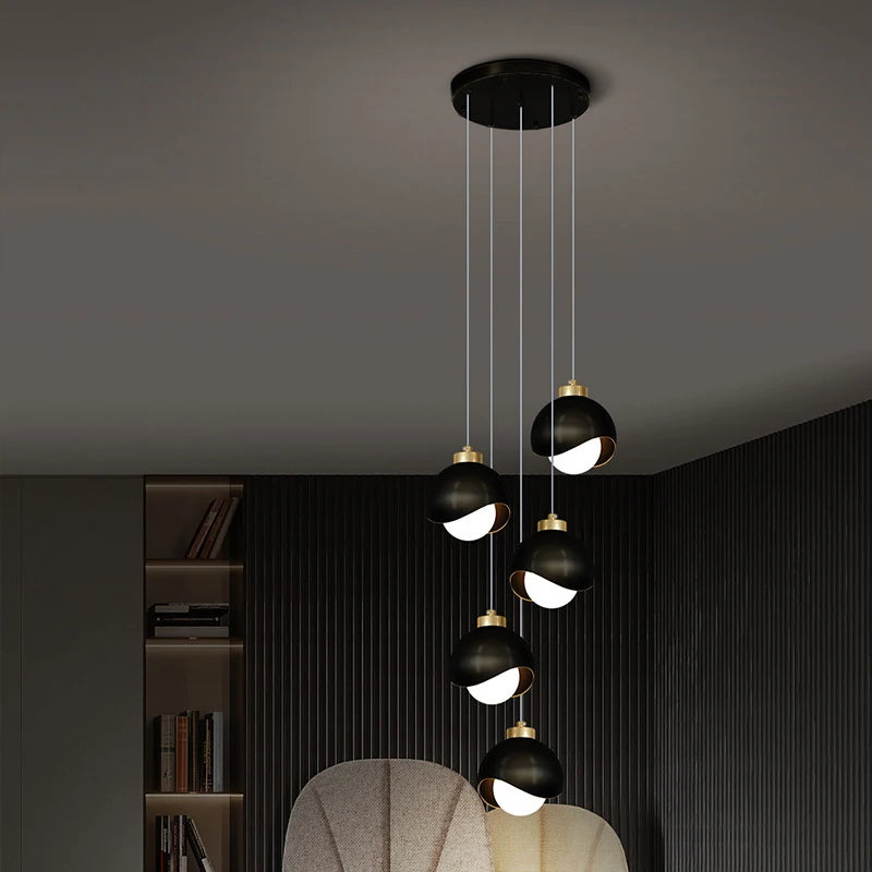Glass Ball Pendant Light