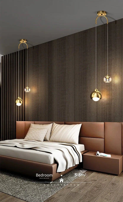 Glass Ball Pendant Light