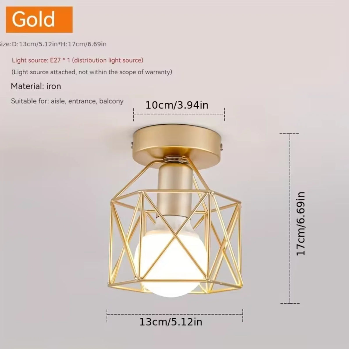 Mini Round LED Ceiling Light