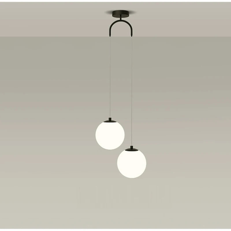 Glass Ball Pendant Light