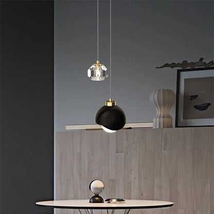 Glass Ball Pendant Light