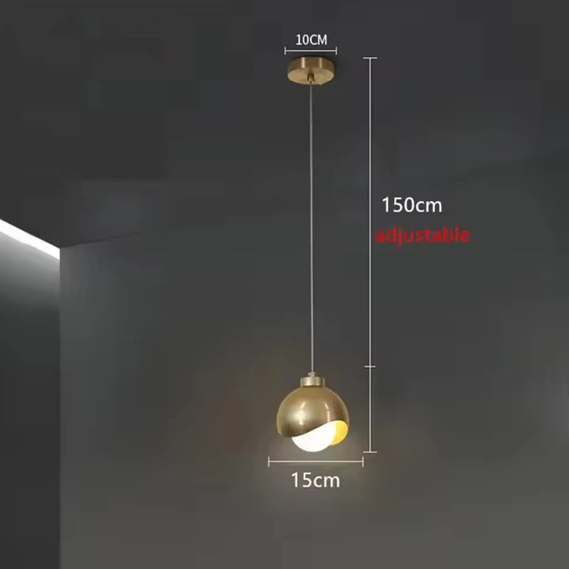Glass Ball Pendant Light