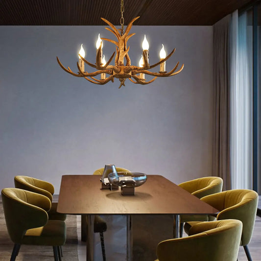 Retro Antler Chandelier