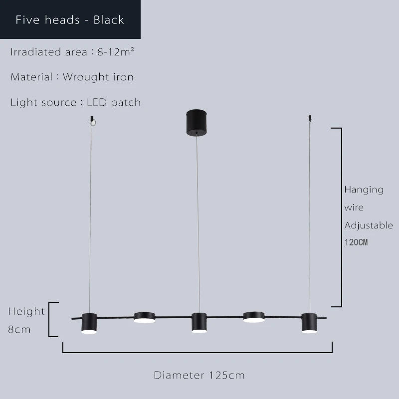 Modern LED Dining Chandelier