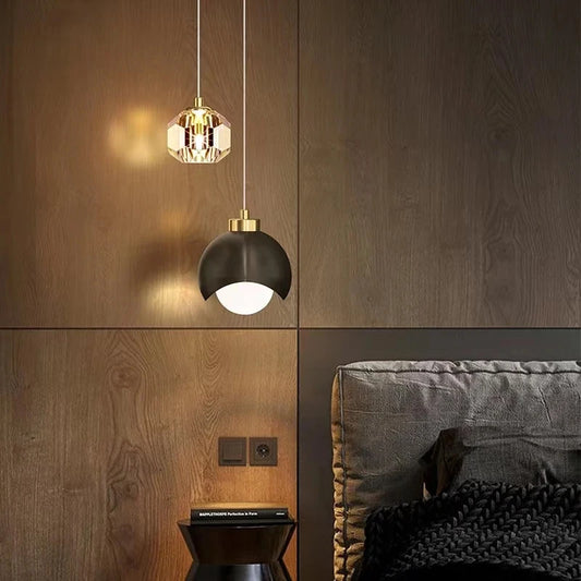 Glass Ball Pendant Light