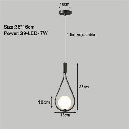 G9 LED Pendant Light